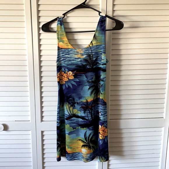 Palm Tree Sun Dress - Picture 1 of 2